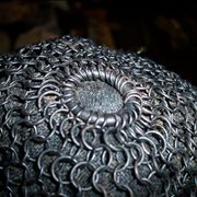 Picture Of Antique Japanese  Samurai Kusari Zukin